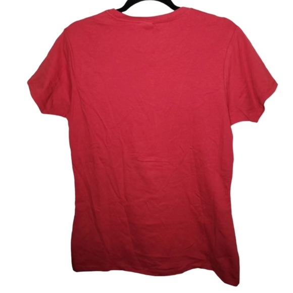CLASSIC TOMATO KETCHUP T-Shirt Top - L Red Cranberry Bright Red Graphic Tee NWT - Picture 3 of 3